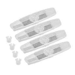 Unique Bargains Bicycle Warning Reflector For Bike Bicycle ABS 4pcs -Futuro Brand GUEST e26d293b 7ceb 4e8e 8eef 11994e71ce68