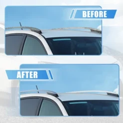 Unique Bargains Roof Rack Rail Cover End Protection Exterior Cover Shell Cap For Toyota RAV4 2013-2018 Silver Tone 1 Set -Futuro Brand GUEST e353bfcf d759 4a2f 9689 b9cd210cdcde