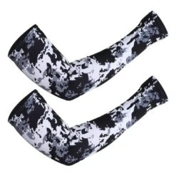 Unique Bargains Basketball Sports Camouflage Cooling Arm Elbow Compression Sleeve Black Gray White 1 Pair -Futuro Brand GUEST e393c0b9 d4b0 4049 9193 e72cccae6871