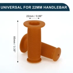 Unique Bargains Bike Handlebar Grips Covers Length 3.35" Brown 1 Pair -Futuro Brand GUEST e3cf121f 926b 4a41 93b9 7cc7c95ad8d9