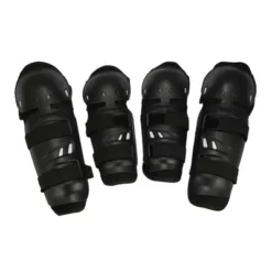 Unique Bargains Roundhead Motorcycle Knee Elbow Pads Motorcycle Knee Guards With Adjustable Strap For Adults Black 4 Pcs -Futuro Brand GUEST e489217b ebd4 4ad0 bcad 0524c4040e91