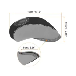 Unique Bargains Waterproof Golf Club Iron Head Covers With Visible Windows 10 Pcs