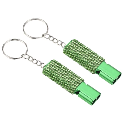 Unique Bargains Outdoor Camping Hiking Fishing Rescue Signaling Alloy Keychain Whistles 2 Pcs 8 Unique Bargains Outdoor Camping Hiking Fishing Rescue Signaling Alloy Keychain Whistles 2 Pcs - Image 8