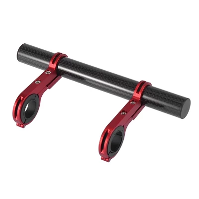 Unique Bargains Bicycle Aluminum Alloy Handlebar Extension Bracket Carbon Fiber Pattern 6 Unique Bargains Bicycle Aluminum Alloy Handlebar Extension Bracket Carbon Fiber Pattern - Image 6