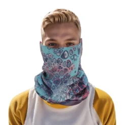 Unique Bargains Sunscreen Bubbles Pattern Face Scarf Mask Cyan Blue 1 Pc -Futuro Brand GUEST e68c0ce8 799c 4f60 b0fc 76e3c88a4733