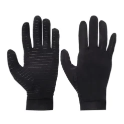 Unique Bargains Non-slip Horizontal Striped Full Finger Compression Gloves For Sport M Black 1 Pair -Futuro Brand GUEST e6ea6b5c 708d 4510 8552 70df69b0f8ce
