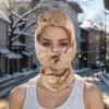Unique Bargains Quick-drying Ice Silk Snake Pattern Balaclava Face Mask 1 Pc