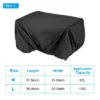 Unique Bargains Waterproof Wear-resistant Lightweight Bike Trunk Rain Covers 1 Pc