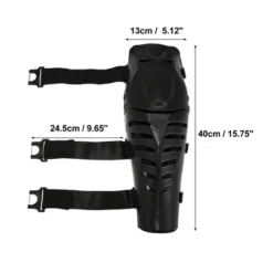 Unique Bargains Motorcycle Knee Elbow Pads Motorcycle Knee Guards With Adjustable Strap For Adults Black 2 Pcs -Futuro Brand GUEST e96176d9 d28d 4867 a643 2e40a608d048