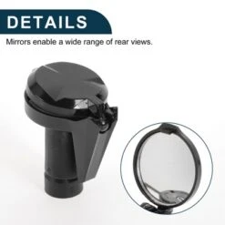 Bike Rearview Mirror 46x32x44mm Adjustable | Front Handlebar Bike Mirror Black With Mounting Accessories For Bicycle Mountain Road Bike 1 Set -Futuro Brand GUEST e9bff637 b4a3 4b51 83fd 25089c5216a4