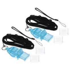 Unique Bargains ABS Referee Official Coach Whistles With Lanyard And Mouth Grip 2 Sets -Futuro Brand GUEST e9fff1ef 6a3a 4f69 bb4d 596c5655579b