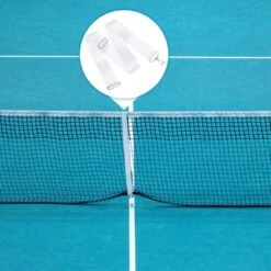 Unique Bargains Adjustable Height Tennis Net Center Strap 2 X 7.2 Inch White -Futuro Brand GUEST ea2906cb 4e26 4abc 873f 6e5686e16ef4