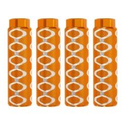 Unique Bargains Aluminum Alloy Anti-Skid BMX Mountain Cycling Fit 3/8 Inch Axles Rear Stunt Bike Pegs 4 Pcs -Futuro Brand GUEST eb6ddf8c 30d6 44b7 bcb4 731654c19ac9