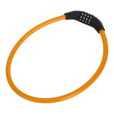 Unique Bargains Bicycle Lock Security Lock Resettable 4 Digit Combination Chain Bike Lock Orange 6 Unique Bargains Bicycle Lock Security Lock Resettable 4 Digit Combination Chain Bike Lock Orange - Image 6