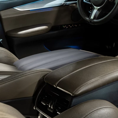 Unique Bargains Car Front Seat Inflatable Mat Deep Gray 2 Unique Bargains Car Front Seat Inflatable Mat Deep Gray - Image 2