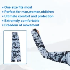 Unique Bargains Soft Sun Protection Arm Shawl Cooling Sleeve Sun Protection Arm Sleeve With Finger Hole For Women Golf Polyester -Futuro Brand GUEST edb25150 f510 4111 b1c0 f1af4cc9d00c