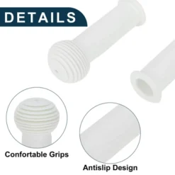 Unique Bargains Child Bike Handlebar Grips Covers 4.33" White 1 Pair -Futuro Brand GUEST ef017ec0 2e7e 4bfd 8892 30c7191fd352