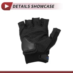 Unique Bargains Motorcycle Cycling Half Finger Gloves 1 Pair -Futuro Brand GUEST ef39edb9 b769 4c36 8aa5 25484fb994bc