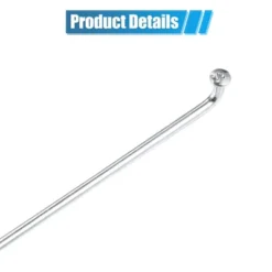 Unique Bargains J Bend Bicycle Steel Cycle Spokes With Nipples 200mm 7.87" Silver Tone 36 Pcs -Futuro Brand GUEST efa5579b d038 411d 9e62 48a4623eea5a