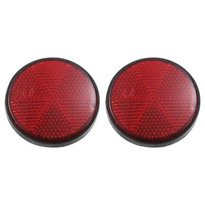 Unique Bargains Universal Round Reflective Warning Self Adhesive Reflector 2.2" 2 Pcs 6 Unique Bargains Universal Round Reflective Warning Self Adhesive Reflector 2.2" 2 Pcs - Image 6