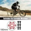 Unique Bargains Stainless Steel Bike Disc Brake Rotor For Road Mountain Bike BMX MTB 7.09"