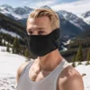 Unique Bargains Two-in-one Ear Protection Face Mask 1 Pc