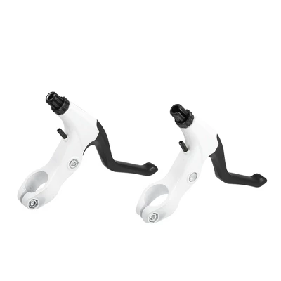 Unique Bargains Universal Aluminum Alloy Bicycle Brake Lever Handlebar 0.86" White 1 Pair 7 Unique Bargains Universal Aluminum Alloy Bicycle Brake Lever Handlebar 0.86" White 1 Pair - Image 7