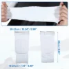 Unique Bargains 2pcs Elbow Brace Support Sleeve Elbow Pad Sleeve For Women Men White L Size