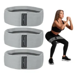 Unique Bargains Elastic Fabric Non-Slip Workout Loops Leg Booty Resistance Bands 3 Pcs -Futuro Brand GUEST f4135e40 dcd2 4dae 8626 daec44aa57e1