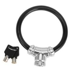 Unique Bargains Bicycle Lock Portable Ring Cable Anti-Theft Bike Lock Mini Ring Lock Black 1 Pc -Futuro Brand GUEST f6015c69 8719 437e 97d2 4f7927d4c246