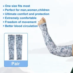 Unique Bargains Basketball Sports Camouflage Cooling Arm Elbow Compression Sleeve Gray White 1 Pair 9 Unique Bargains Basketball Sports Camouflage Cooling Arm Elbow Compression Sleeve Gray White 1 Pair -Futuro Brand GUEST f719fd02 4631 4db5 b201 4124e6e09e54