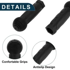 Unique Bargains Bike Handlebar Grips Covers 4.8" Black 1 Pair 8 Unique Bargains Bike Handlebar Grips Covers 4.8" Black 1 Pair -Futuro Brand GUEST f780e873 d91a 44f4 8936 773cbc23970e