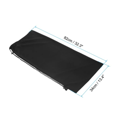 Unique Bargains Velvet Single Shoulder Lightweight Tennis Racquet Bag Black 32.3 X 13.4 Inch 1 Unique Bargains Velvet Single Shoulder Lightweight Tennis Racquet Bag Black 32.3 X 13.4 Inch