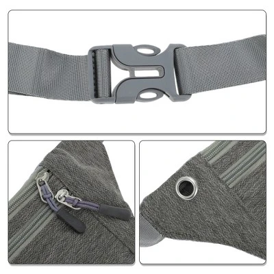 Unique Bargains Breathable Solid Running Belt 1 Pc 2 Unique Bargains Breathable Solid Running Belt 1 Pc - Image 2