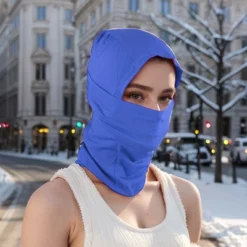 Unique Bargains Quick-drying Ice Silk Solid Color Balaclava Face Mask 1 Pc -Futuro Brand GUEST f9c0c235 73c4 46bd 8dc6 d0c761ca02e5