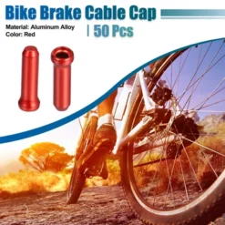Unique Bargains Bike Brake Cable Cap Red 50 Pcs -Futuro Brand GUEST fa486220 d44f 4200 b15c 58c34c7cf944
