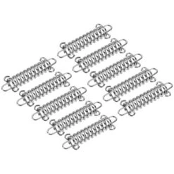 Unique Bargains Tent Awning Tarps Spring Buckle Stainless Steel Rope Tensioner Silver Tone 3.5"x1.2" -Futuro Brand GUEST fc63bb38 851c 4ebc 8b29 08ecf8a3177a