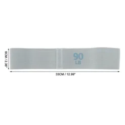 Unique Bargains Yoga Booty Bands 12.99"x2.36" 1 Pc