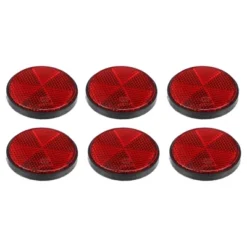 Unique Bargains M6x1.0 Motorcycle Universal Screw Mount Round Warning Reflector 6 Pcs -Futuro Brand GUEST fcac8d21 2b36 408b 8304 60484292f1bf