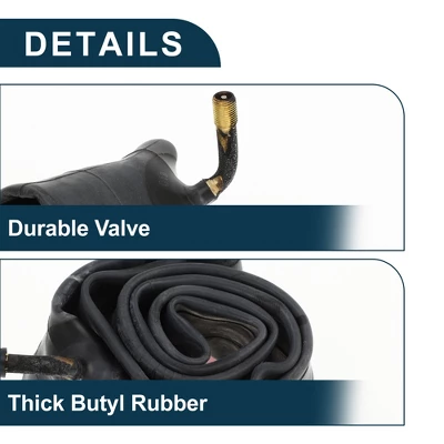 Unique Bargains Bike MTB Cycling Inner Tire 14x2.5 Inch Durable Bent Valve Bicycle Inner Tube 1 Pcs 3 Unique Bargains Bike MTB Cycling Inner Tire 14x2.5 Inch Durable Bent Valve Bicycle Inner Tube 1 Pcs - Image 3