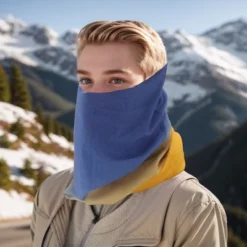 Unique Bargains Cooling Face Scarf Mask 1 Pc