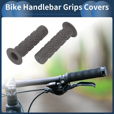 Unique Bargains Bike Handlebar Grips Covers 4.72" Gray 1 Pair 1 Unique Bargains Bike Handlebar Grips Covers 4.72" Gray 1 Pair